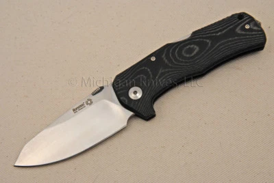 Lionsteel 5ST MI Knife w/ Black Micarta & Sleipner Tool Steel - NOS - Image 1 of 4
