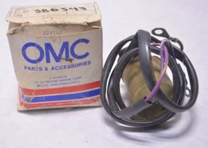 NOS Johnson Evinrude Outboard Solenoid Assy 386434 (C9-15) - Picture 1 of 4