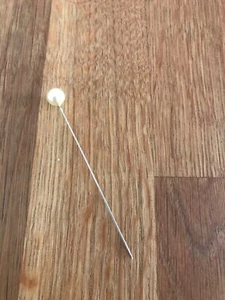 Perlenanstecknadel 8cm Perle Anstecknadel - Bild 1 von 1