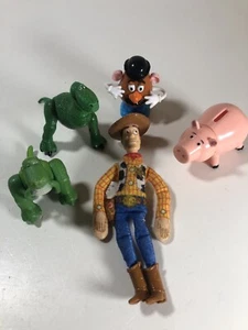 Vintage 1995 Toy Story Woody Rex Mr Potato Disney Burger King & More Lot - Picture 1 of 9