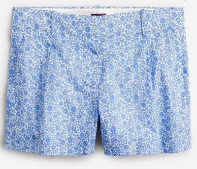 J. Pantalones cortos para mujer Crew florales talla 0 tela Liberty estampado D'Anjo Coast BP278 Foto 1 de 4