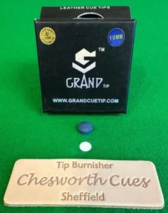 (Autentico) Grand Snooker/piscina/biliardo punte, Chesworth Cues, Sheffield, Inghilterra - Foto 1 di 12