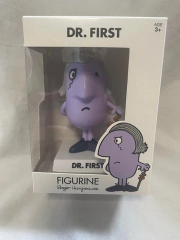 Roger Hargreaves Figurine "Dr. First" NIB Never Opened Cover