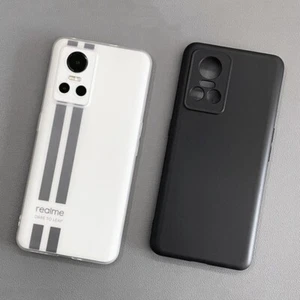 For Realme GT2 GT2Pro GT Neo2 Neo3 TPU Matte Rubber Gel skin case cover - Photo 1 sur 21