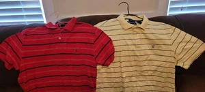 Herren Größe M Polo Stil Hemden Set/Duo, Paket mit 2 Ralph Lauren & Chaps - Bild 1 von 3