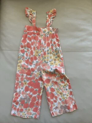 Nuevo sin etiquetas Mono Tocoto Vintage Niño Pequeño Algodón Mezcla Lino Mini Boden 3T Foto 1 de 4