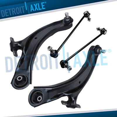 Suspension Kit for 2008 - 2013 Nissan Rogue Front Lower Control Arms Sway Bars - Image 1 of 4