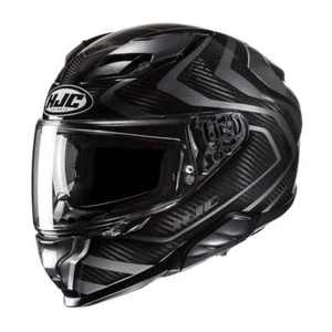 Casco de moto HJC F71 carbono Nevio MC5 negro - Imagen 1 de 2