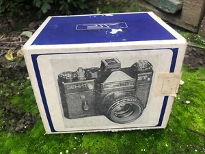 ZENIT ET  Soviet SLR BLACK Edition RARE film camera w/s lens MC Helios 44-3 2/58 - Picture 1 of 22