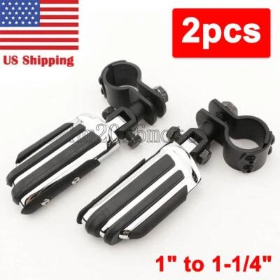 Хромированная подножка для Kawasaki Vulcan VN 900 1500 1600 1700 - Изображение 1 из 4