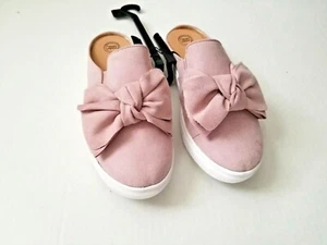 Wildleder Pantolette Mädchen mit Schleife - Bild 1 von 3