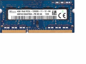 SK Hynix 8GB (2 x 4GB) PC3L-12800 (DDR3L-1600) Arbeitsspeicher (RAM) Laptop 11-12-B4 - Bild 1 von 1
