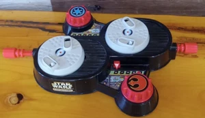 STAR WARS Fighting Figures Vintage Game Base 1997 Milton Bradley - Clean/Works - Picture 1 of 4