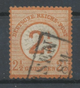 Deutsches Reich Brustschild Mi No. 29 gestempelt geprüft PF II? "H" gebrochen - Bild 1 von 2