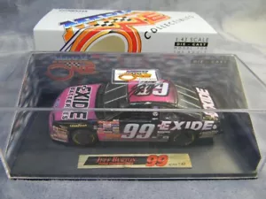 1/43 SCALE 1990'S #9 JEFF BURTON EXIDE T-BIRD MARK ONE NASCAR DIECAST-SIGNED!! - Picture 1 of 9