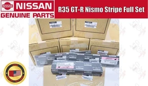 Nissan OEM STRIPE-ACCENT Full Set For R35 GT-R Nismo 2015-2016 Genuine - Picture 1 of 24