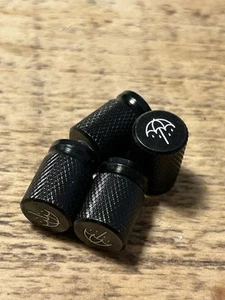 Bmth Inspired Metal Valve Caps Emo Gothic Car Accessories - Picture 1 of 2