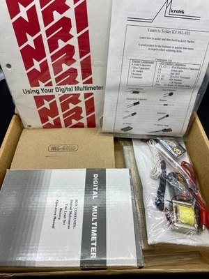 Vintage 1990s NRI Electronics Learning Kit - New/Unused in Original Box - Image 1 of 4