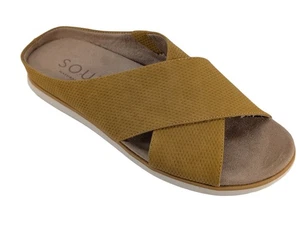 Sandalia Naturalizer Jessa amarilla deslizable para mujer 9,5 W - Imagen 1 de 2