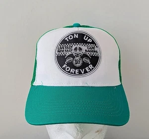 Gorra Ton Up Forever Café Racer Trucker Cap Biker Snapback Beechfield - Imagen 1 de 3