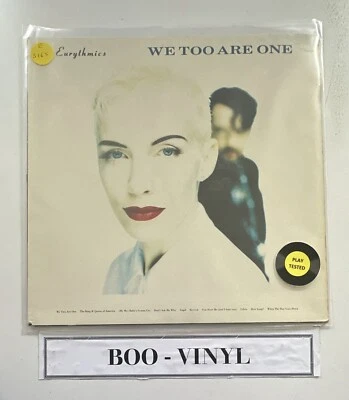 Eurythmics We Too Are One LP Album Vinyl Record PL74251 EX / VG+ Condition - Image 1 of 4