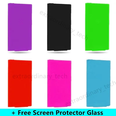 New Silicone Soft Skin Case Cover for Apple iPod Nano 7th & 8th Gen - 7Colors - Image 1 of 4