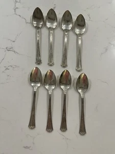 8 Vintage National Versilbert E.P.N.S.  Versilberte Löffel - Bild 1 von 6