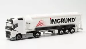HERPA - Camion avec semi remorque silo 3 essieux IMGRUND – VOLVO FH 4X2 - 1/8... - Foto 1 di 1