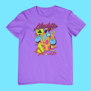 Aladdin Genie Robin Williams Movie Vacation Premium Blend Graphic T-Shirt - Picture 1 of 36