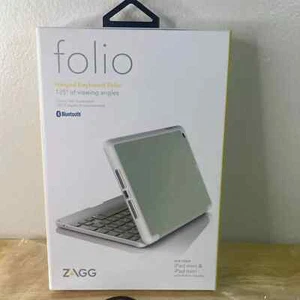 Zagg Folio Keyboard Case For iPad Mini 8x5 New ! - Picture 1 of 2