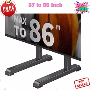 Universal TV Stand Table Top TV Stand Base Replacement for Most 24 to 86 Inch - Picture 1 of 9