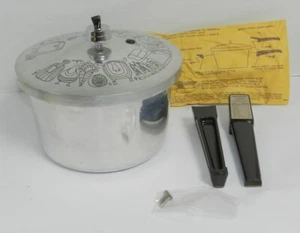Nueva olla a presión vintage Presto Deluxe 4 cuartos A414A - Imagen 1 de 6