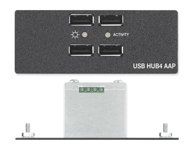 Extron USB HUB4 AAP Black 4 Port USB Hub 60-1031-12 New in Box - Image 1 of 2