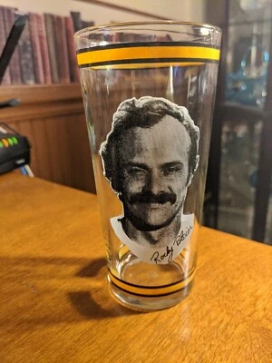 ROCKY BLEIER Pittsburgh Steelers 1976 MSA Arby's Collection Glass Vintage - Image 1 of 2