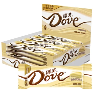 43g x 12 Bars Dove White Chocolate with Milk Flavor Gifts 德芙奶香白巧克力情人节礼物 - Picture 1 of 5