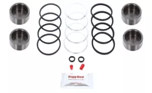 for MG MIDGET FRONT Brake Caliper Rebuild Repair Kit & S/STEEL Pistons - Picture 1 of 3