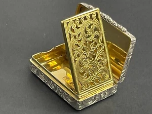 Silver Antique Vinaigrette London 1835 by Charles Rawlings & William Summers - Picture 1 of 14