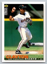 1995  Collector's Choice #254 Royce Clayton San Francisco Giants