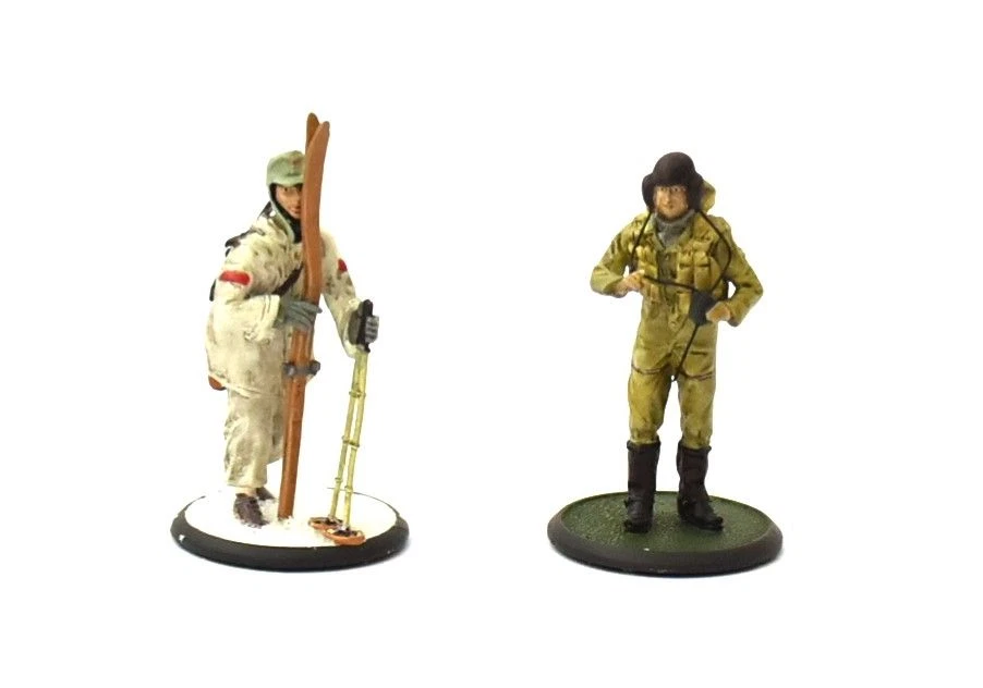 Set Due Soldats Seconde Guerre Mondiale ATLAS Échelle 1:3 2 cod.7132117 - Photo 1/1