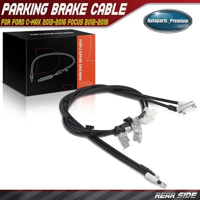 Rear Left or Right Parking Brake Cable for Ford C-Max 2013-2016 Focus 2012-2018 - Image 1 of 4