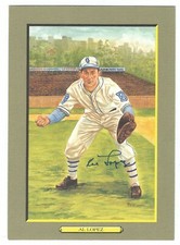 Autographed AL LOPEZ Brooklyn Dodgers Perez Steele Great Moments W/ COA