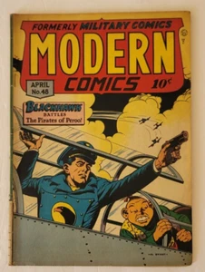 Modern Comics #48 by Comic Magazine Former Military Comics April 1946 - Picture 1 of 17