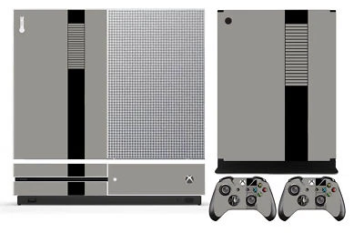 264 Vinyl Cover Skin Sticker for Xbox One S (Slim) & 2 controller skins - Image 1 of 2