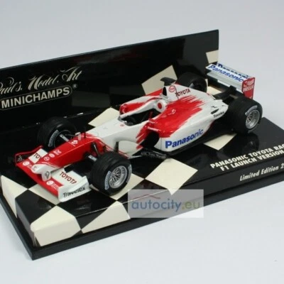 MINICHAMPS PANASONIC TOYOTA RACING F1 LAUNCH VERSION TF103 400030172 - Immagine 1 di 4