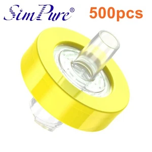 500PCS NY Syringe Filter 13mm 0.45μm HPLC Non-Sterile Hydrophilic Luer-lock LAB - Picture 1 of 6