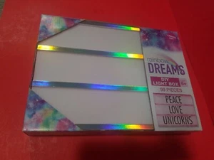 Rainbow Dreams DIY Light Box Iridescent W/98 Characters Customizable Age 8+ NEW - Picture 1 of 7