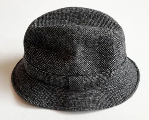 BROOKS BROTHERS Men Virgin Wool Made in Italy Fedora Sz M - Picture 1 of 6