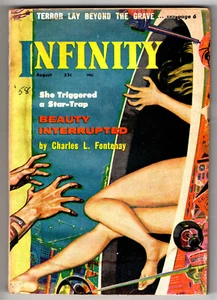 Infinity Science Fiction magazine, August 1958, Volume 3, No. 6, illustrated - Picture 1 of 1