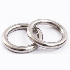 Anello rotondo fibbie saldate solide tessitura metallo resistente da M3 a M10 O anello