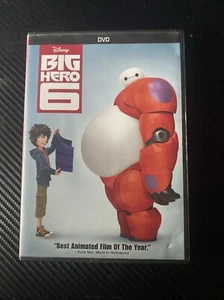 Disney: Big Hero 6 (DVD 2014) Animation Robot Baymax Japanese Action-Comedy Hiro - Picture 1 of 4